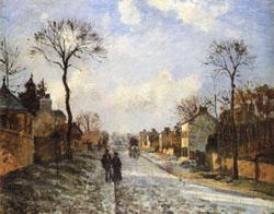 Camille Pissarro The Road to Louveciennes